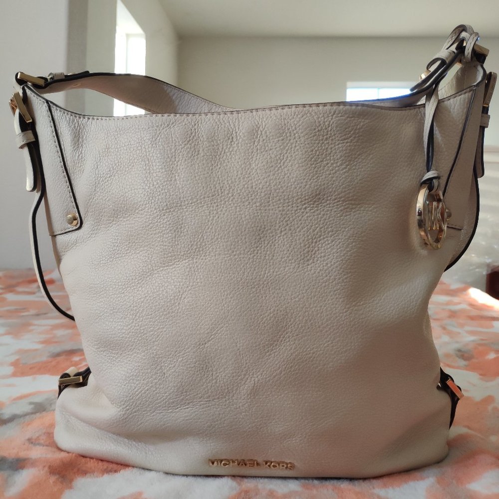 Michael Kors leather hobo bag, shoulder bag, purse, handbag